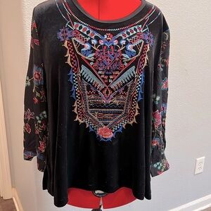 Beautifully embroidered blouse